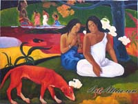 Pinche para ampliar cuadro: Arearea (Paul Gauguin)